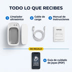 Dronelva™ Shine — Limpiador Ultrasónico de Joyas